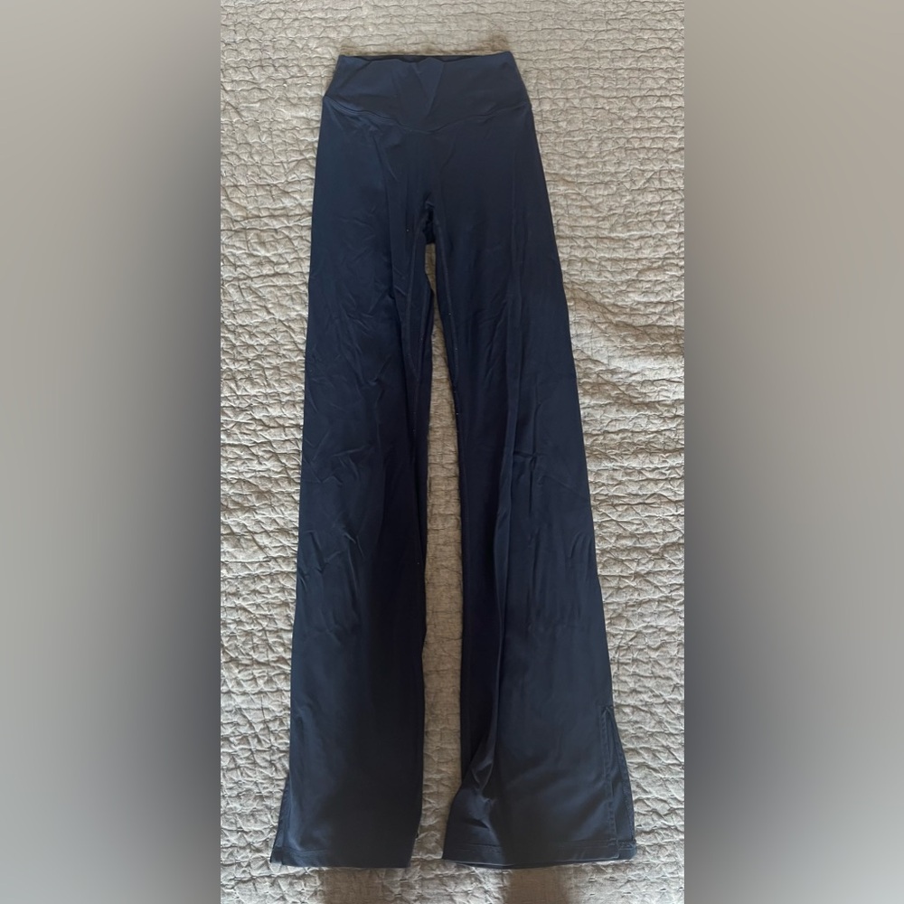 Blue Flared Leggings/yoga pants - Vitality/balance athletica